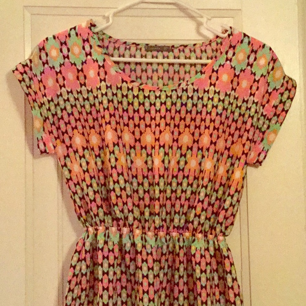 Summer dress multicolored